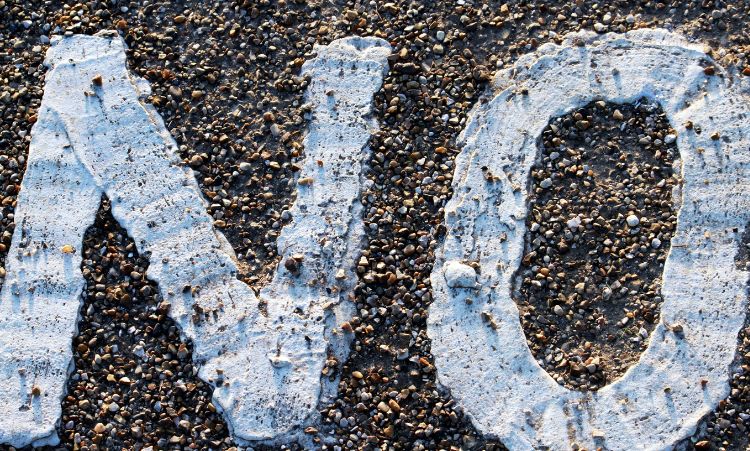 Picture denotes that it's ok to say no